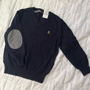 baby Gap V Neck Sweater Toddler Boy Size 3 Navy Blue